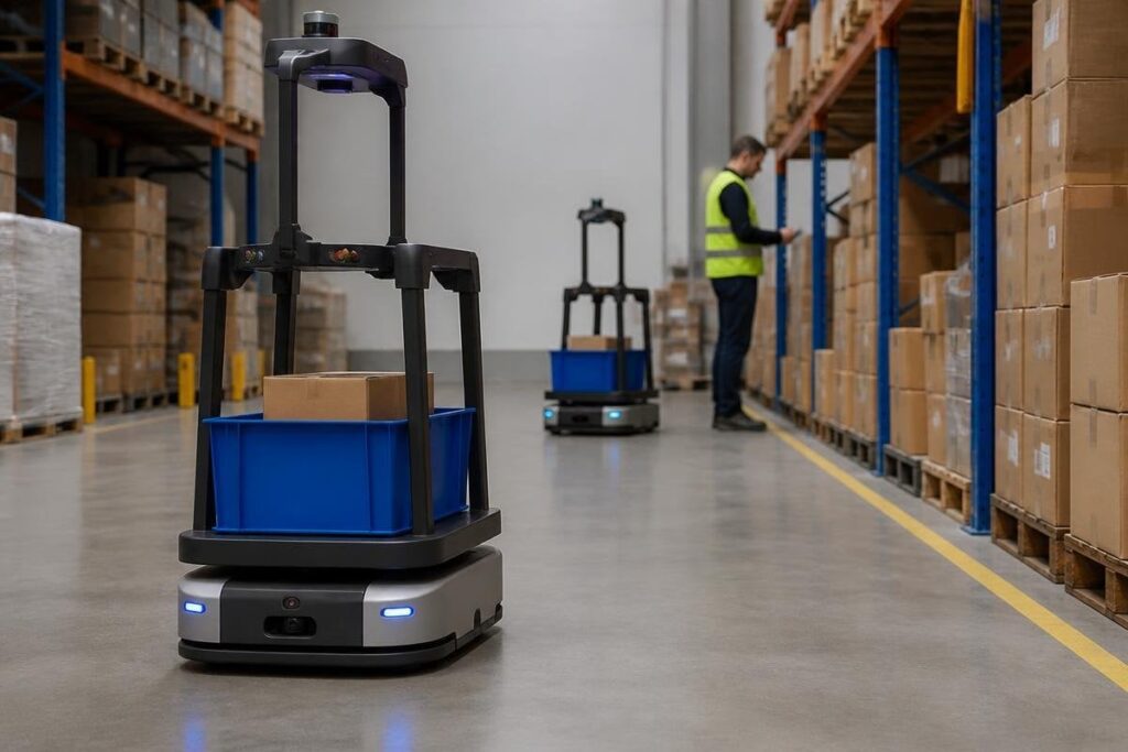 Why warehouses make useful robotics testbeds